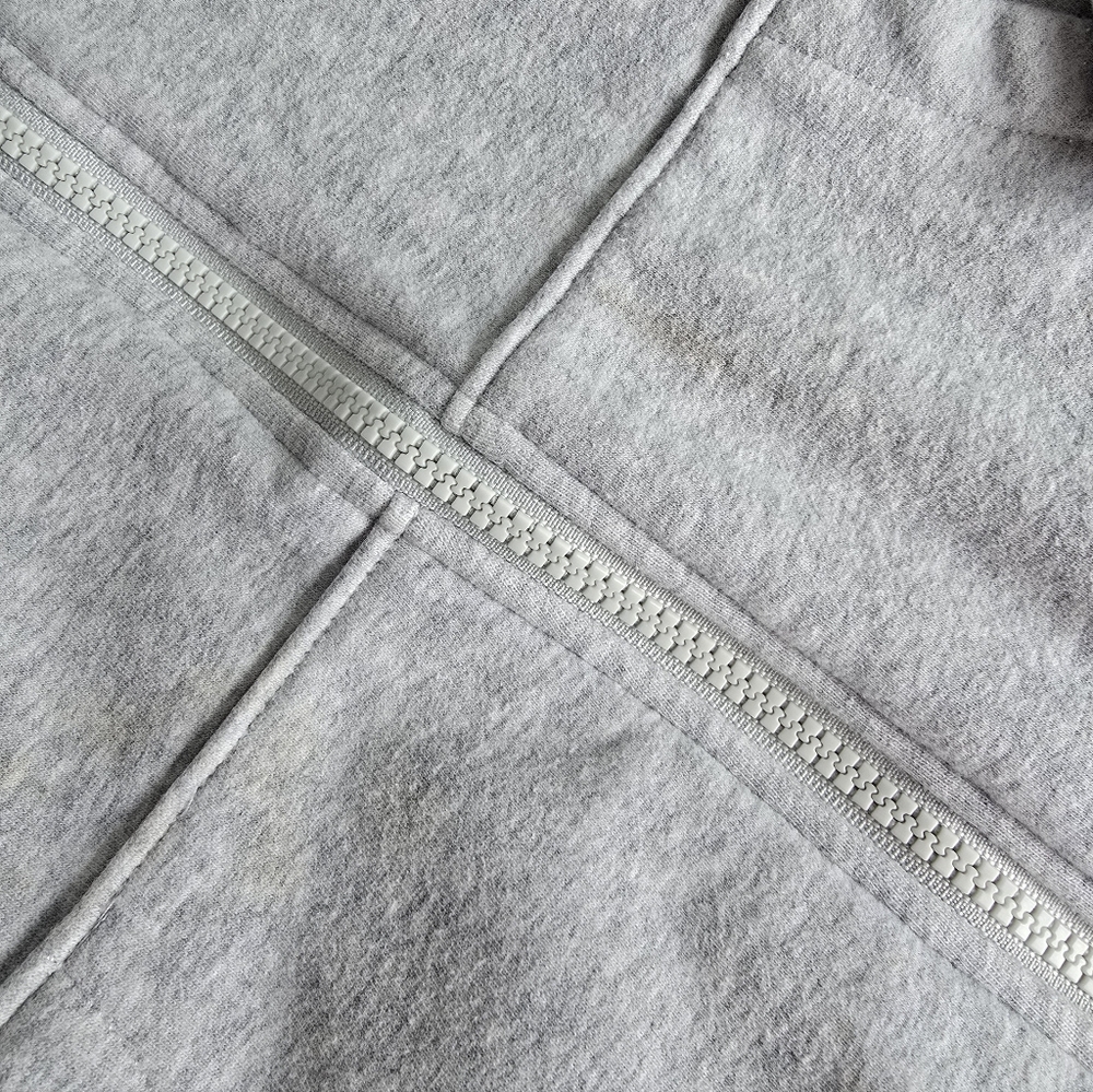 Athleta Girls Bundle 2 Sets Of Hooded Sweatets Size 7 Girls Gray White - Picture 3 of 11